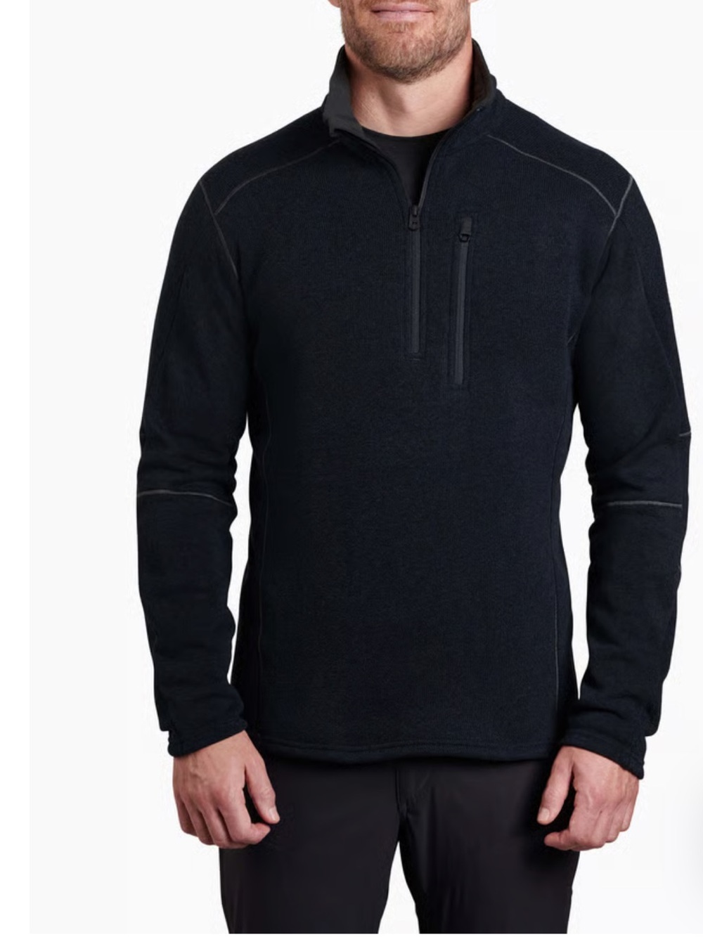 Kuhl Interceptr 1/4 Zip Fleece Pullover Men’s M Sweater Charcoal